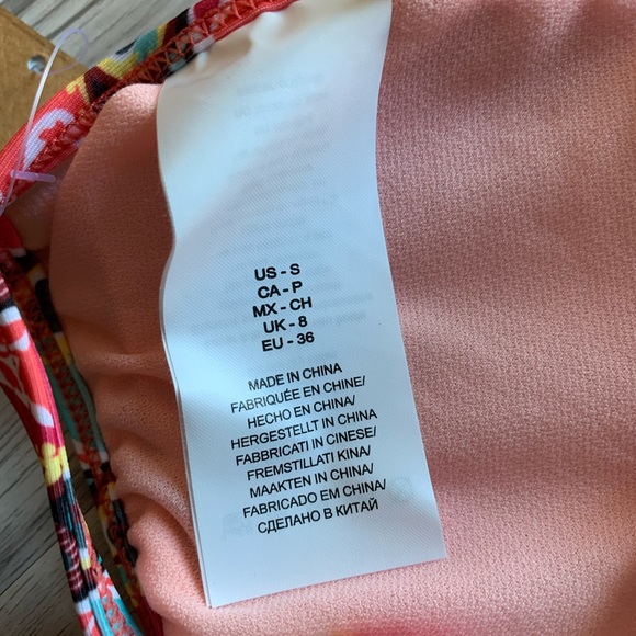 NWT Hobie Petal Pusher Triangle Bra Bikini Top - Picture 3 of 5